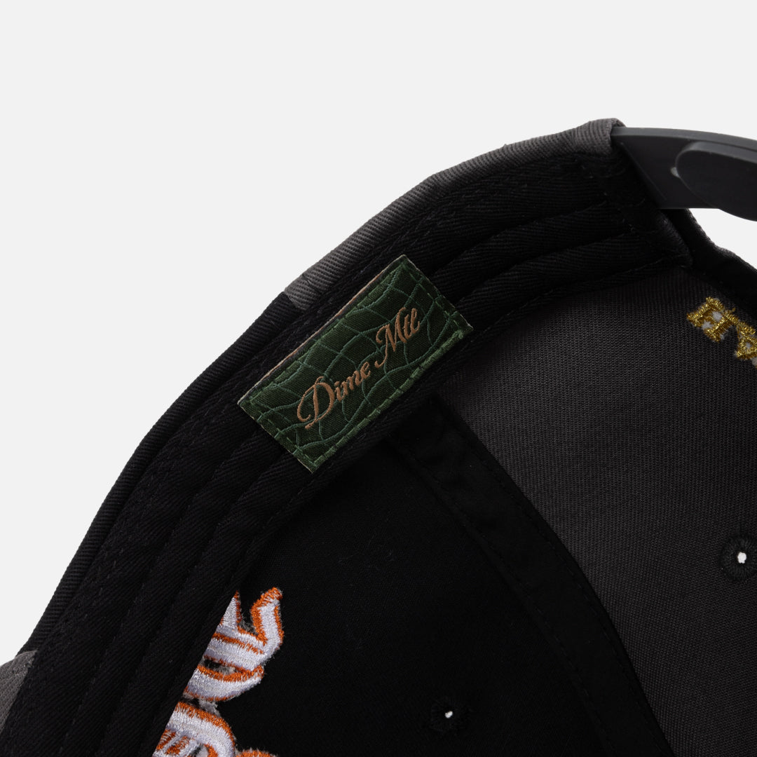 Dime Glo Dime Low Pro Cap - Black Charcoal