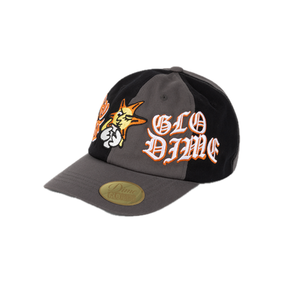 Dime Glo Dime Low Pro Cap - Black Charcoal