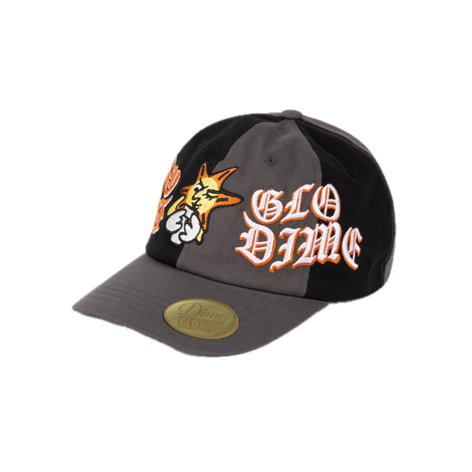 Dime Glo Dime Low Pro Cap - Black Charcoal