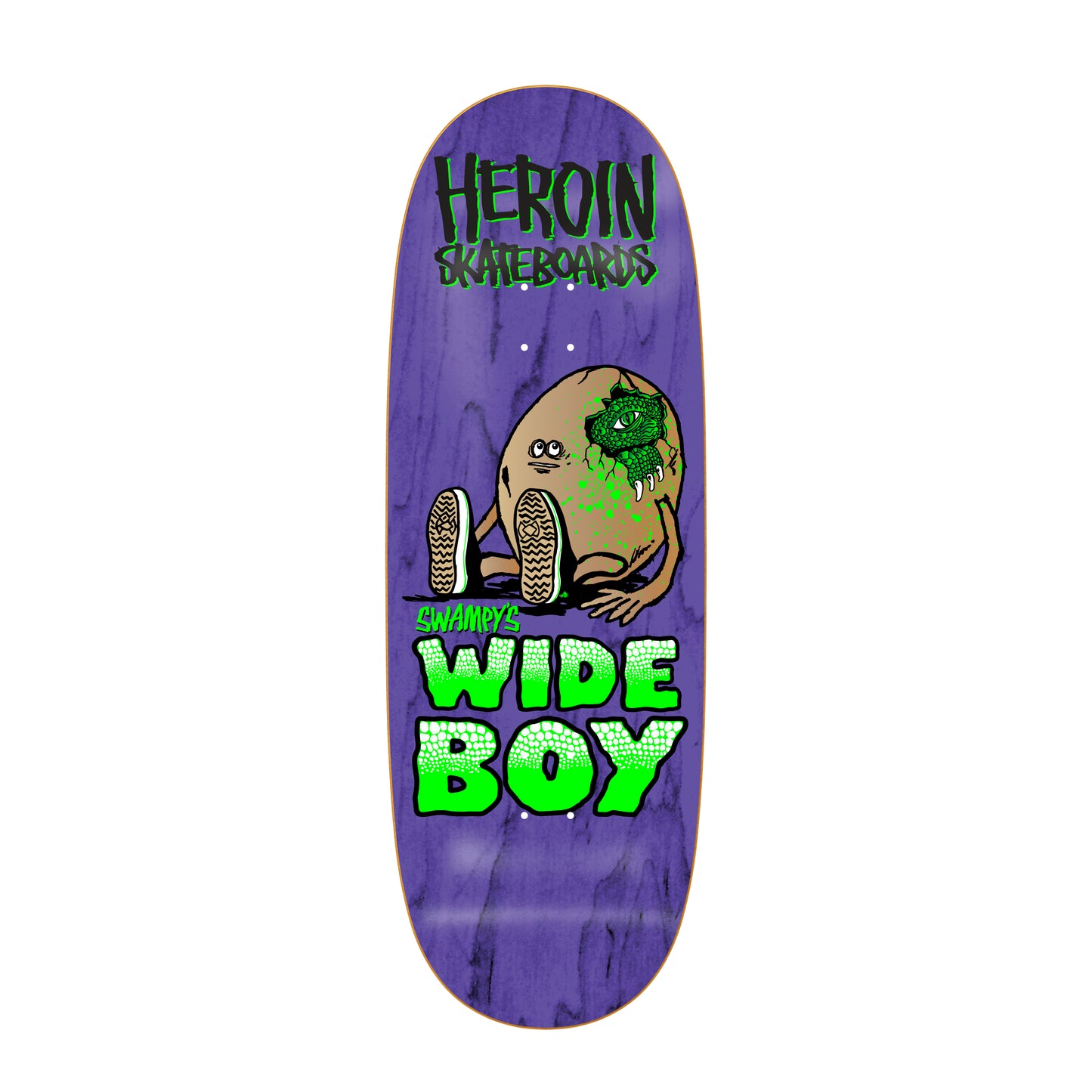 Heroin Swampy's Wide Boy Deck - 10.75