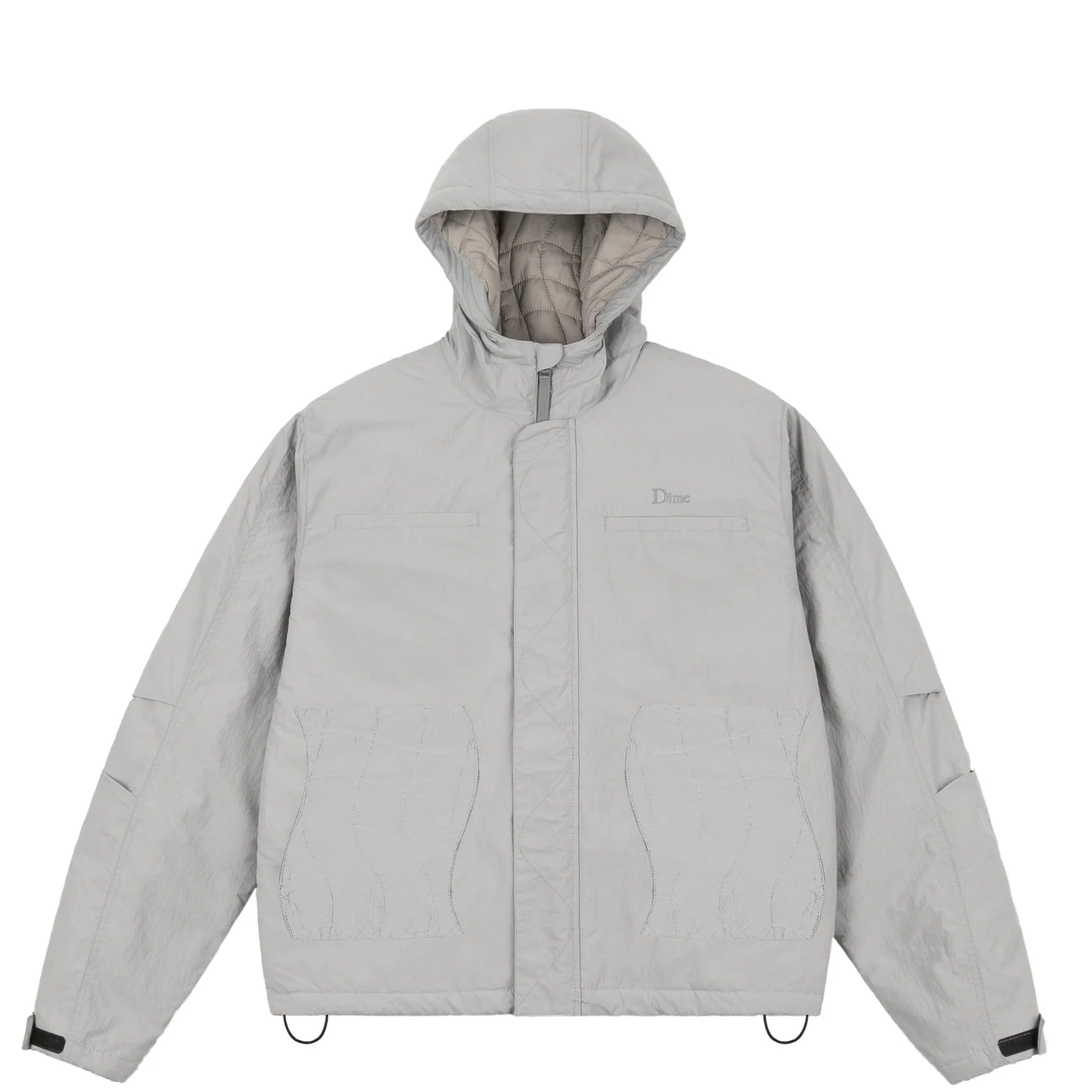 Dime Plein-Air Jacket - Light Gray – Ninetimes Skateshop Dime Plein-Air Jacket - Light Gray – Ninetimes Skateshop