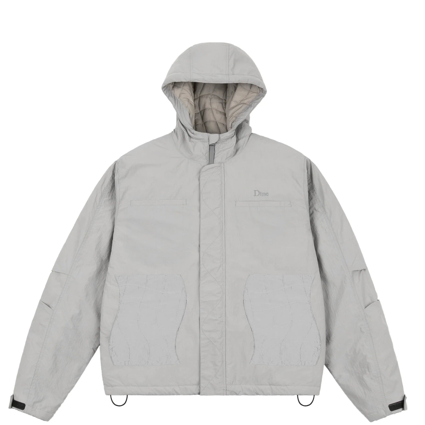 Dime Plein-Air Jacket - Light Gray – Ninetimes Skateshop