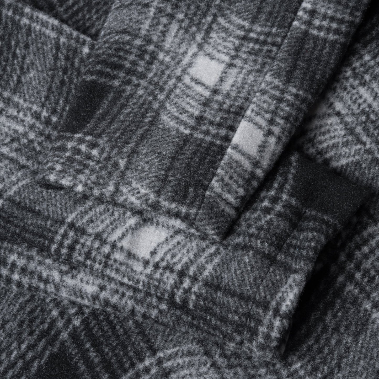 Dime Wave Plaid Jacket - Charcoal