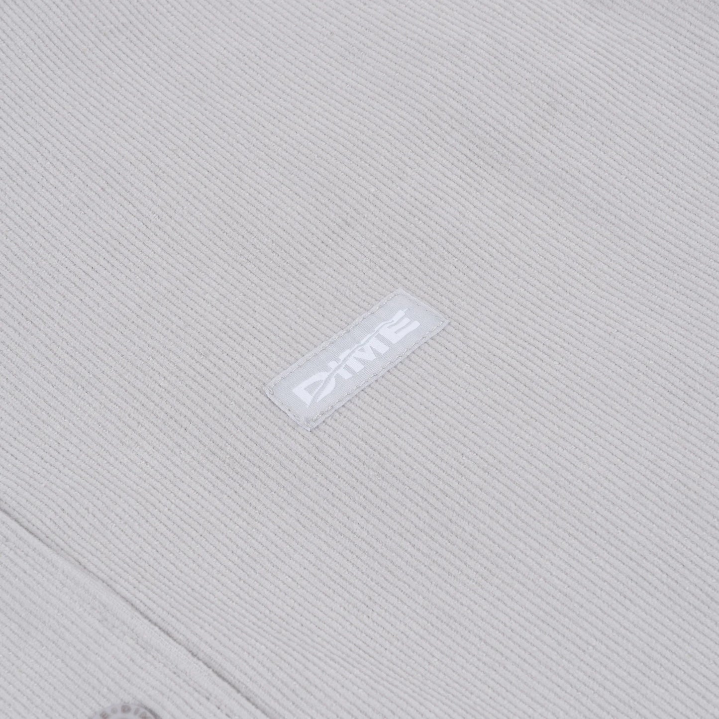 Dime Corduroy S/S Shirt - Light Gray
