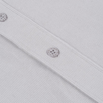 Dime Corduroy S/S Shirt - Light Gray
