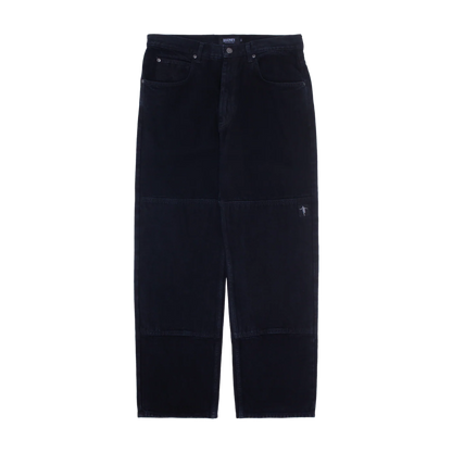 Hockey Double Knee Jean - Black