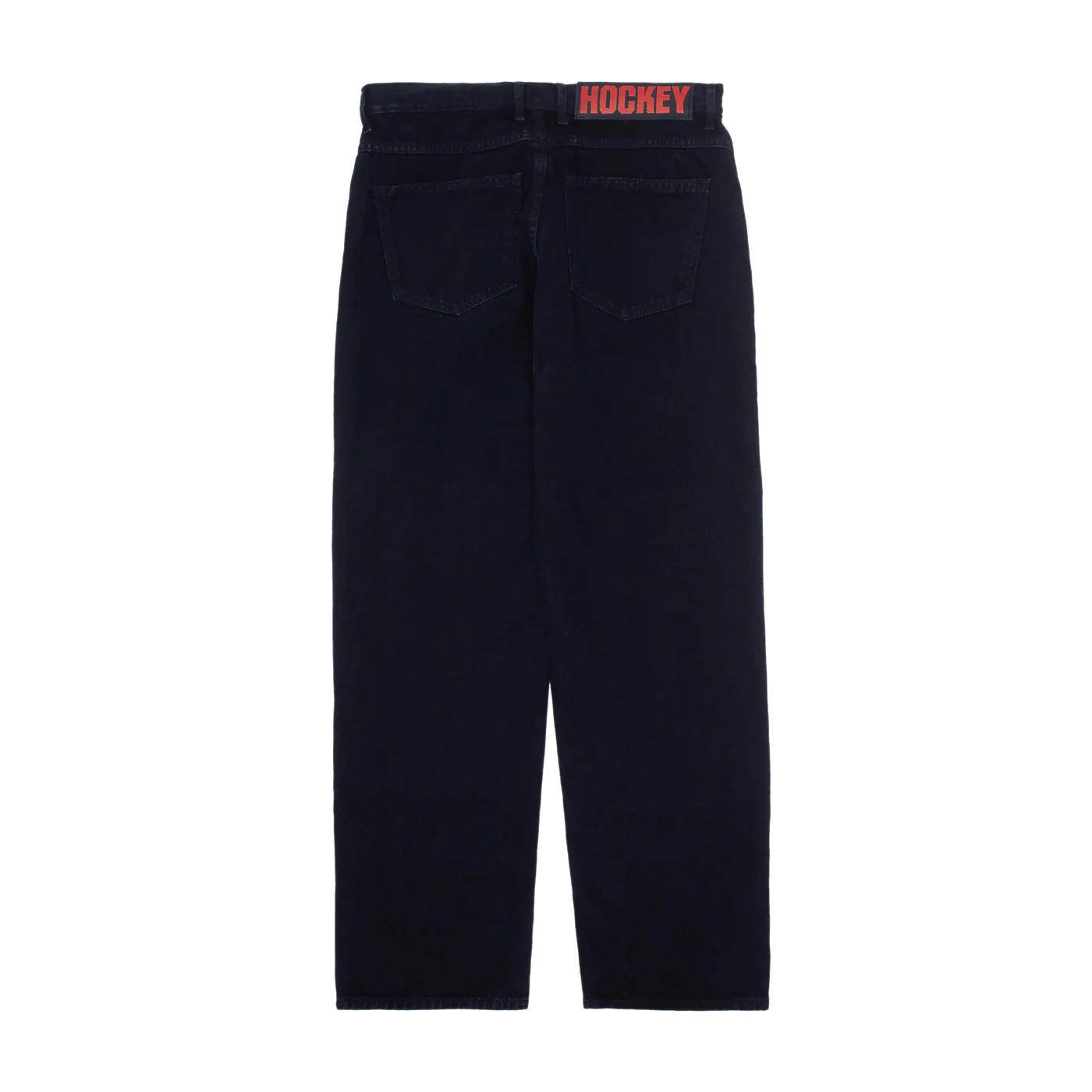Hockey Double Knee Jean - Black