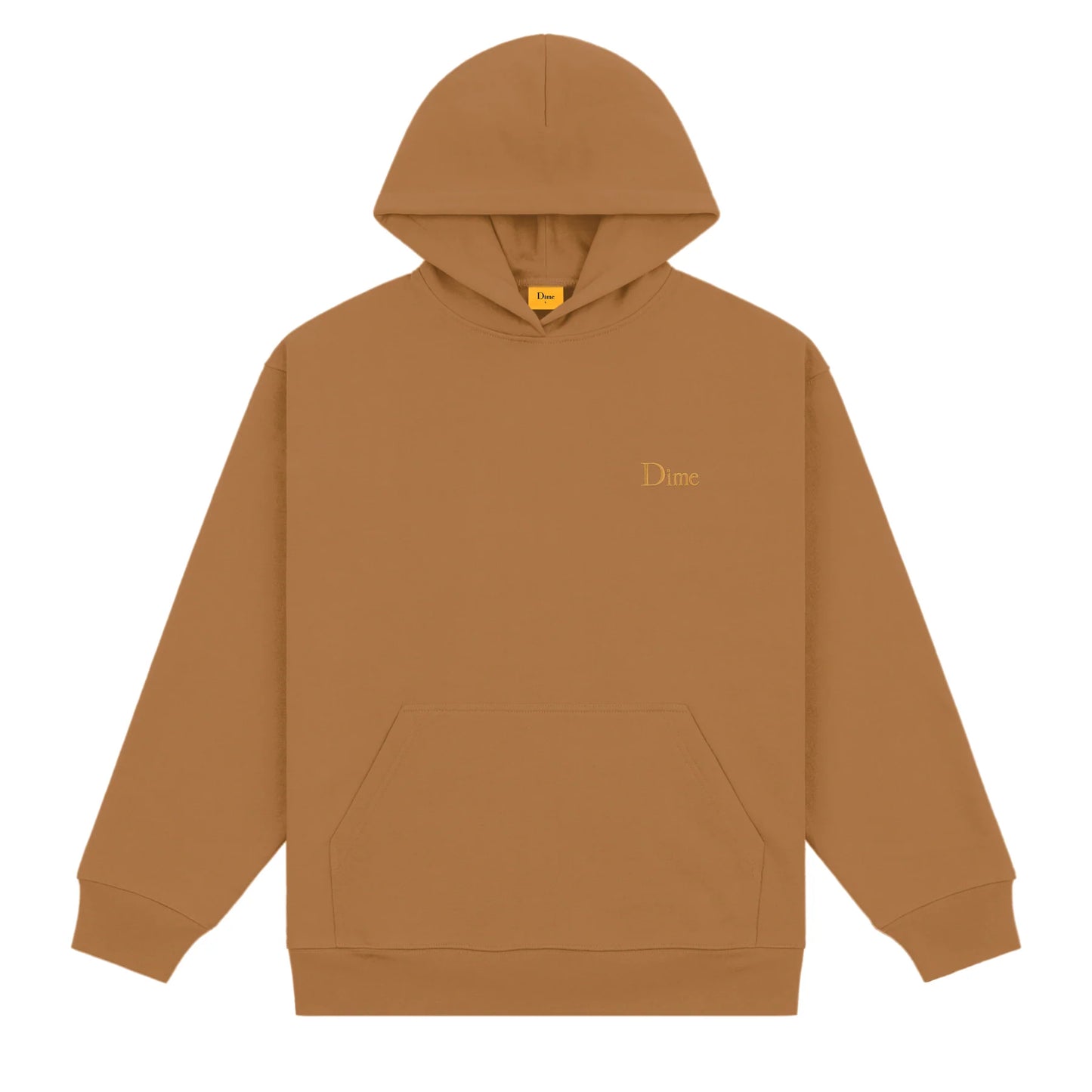 Dime Classic Small Logo Hoodie - Cappuccino