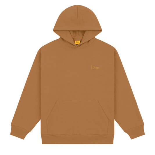 Dime Classic Small Logo Hoodie - Cappuccino