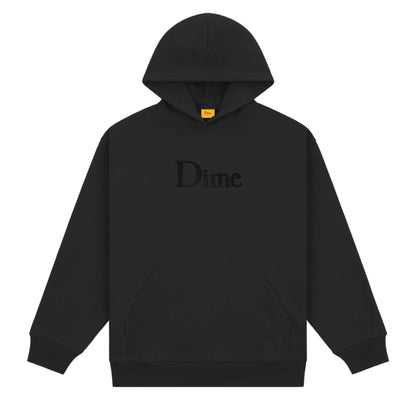 Dime Classic Chenille Logo Hoodie - Black