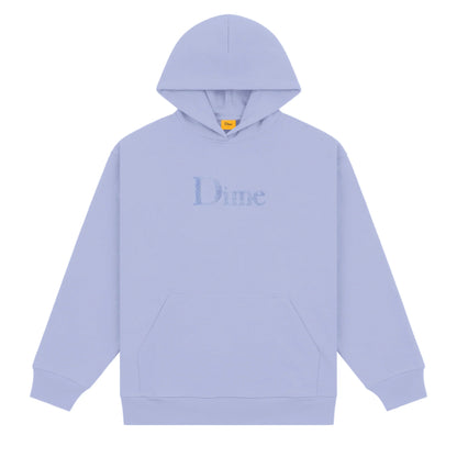 Dime Classic Chenille Logo Hoodie - Light Indigo
