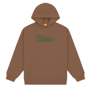 Dime Classic Noize Hoodie - Brown – Ninetimes Skateshop