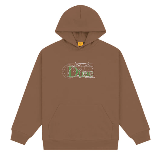 Dime Classic Ratio Hoodie - Brown