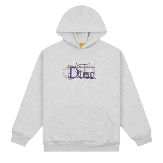 Dime Classic Ratio Hoodie - Heather Gray