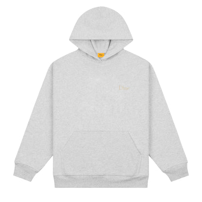 Dime Classic Small Logo Hoodie - Heather Gray