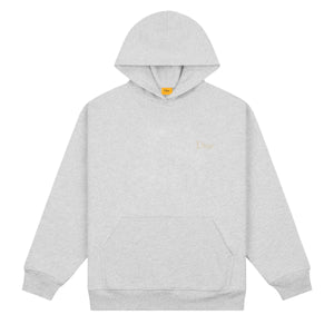 Dime Classic Small Logo Hoodie - Heather Gray