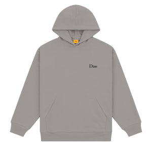 Dime Classic Small Logo Hoodie - Charcoal