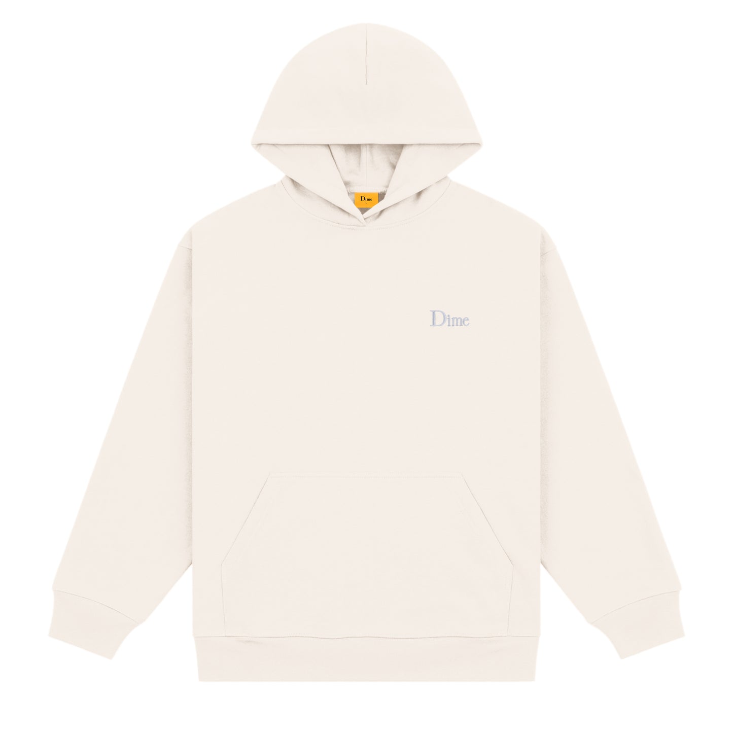 Dime Classic Small Logo Hoodie - Natural