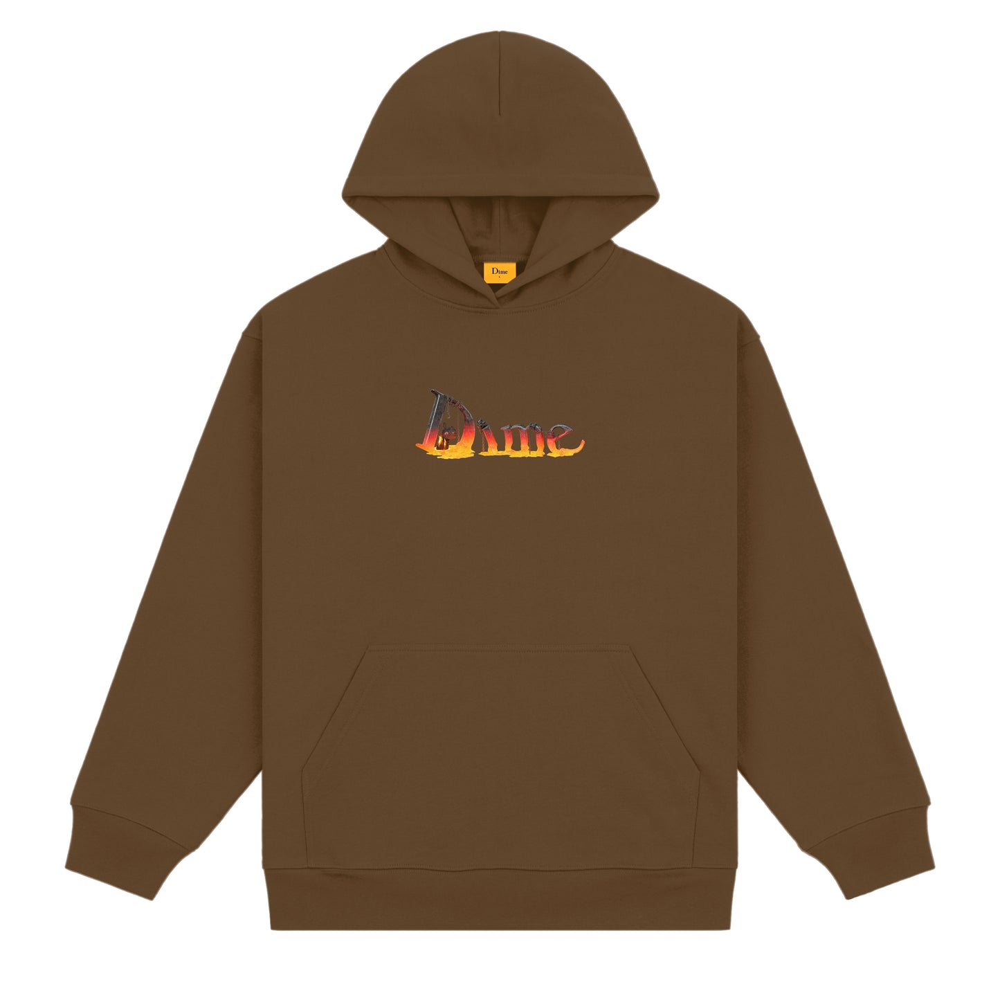 Dime Classic Skynet Hoodie - Dark Brown