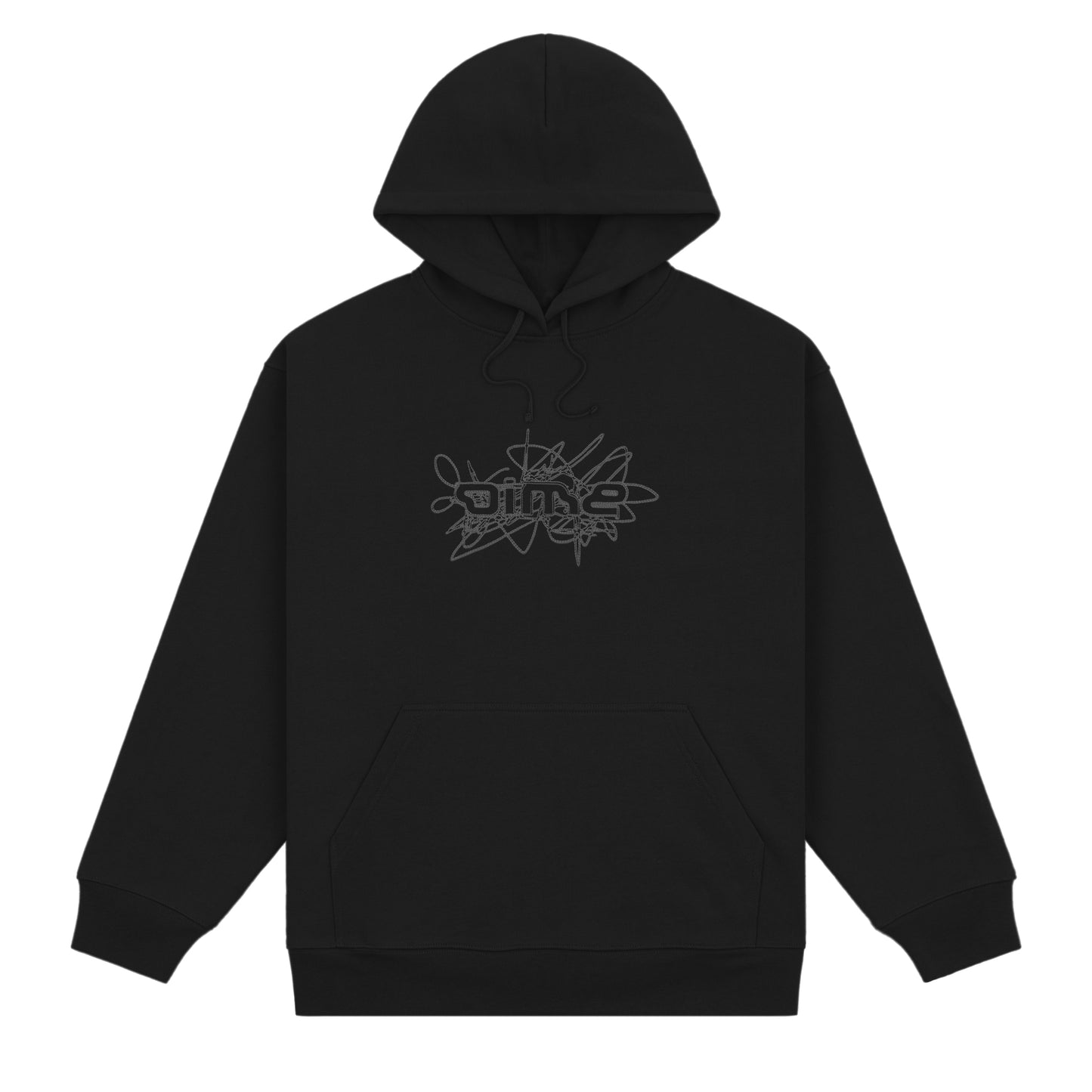 Dime Glyph Hoodie - Black