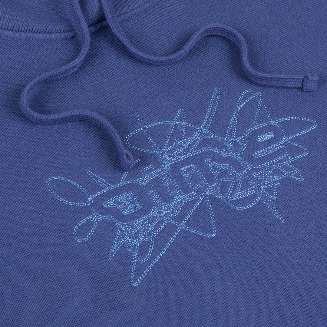 Dime Glyph Hoodie - Night Blue