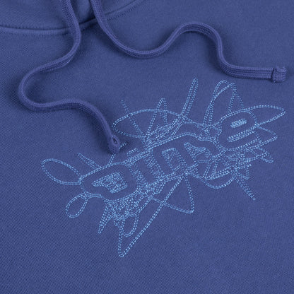 Dime Glyph Hoodie - Night Blue