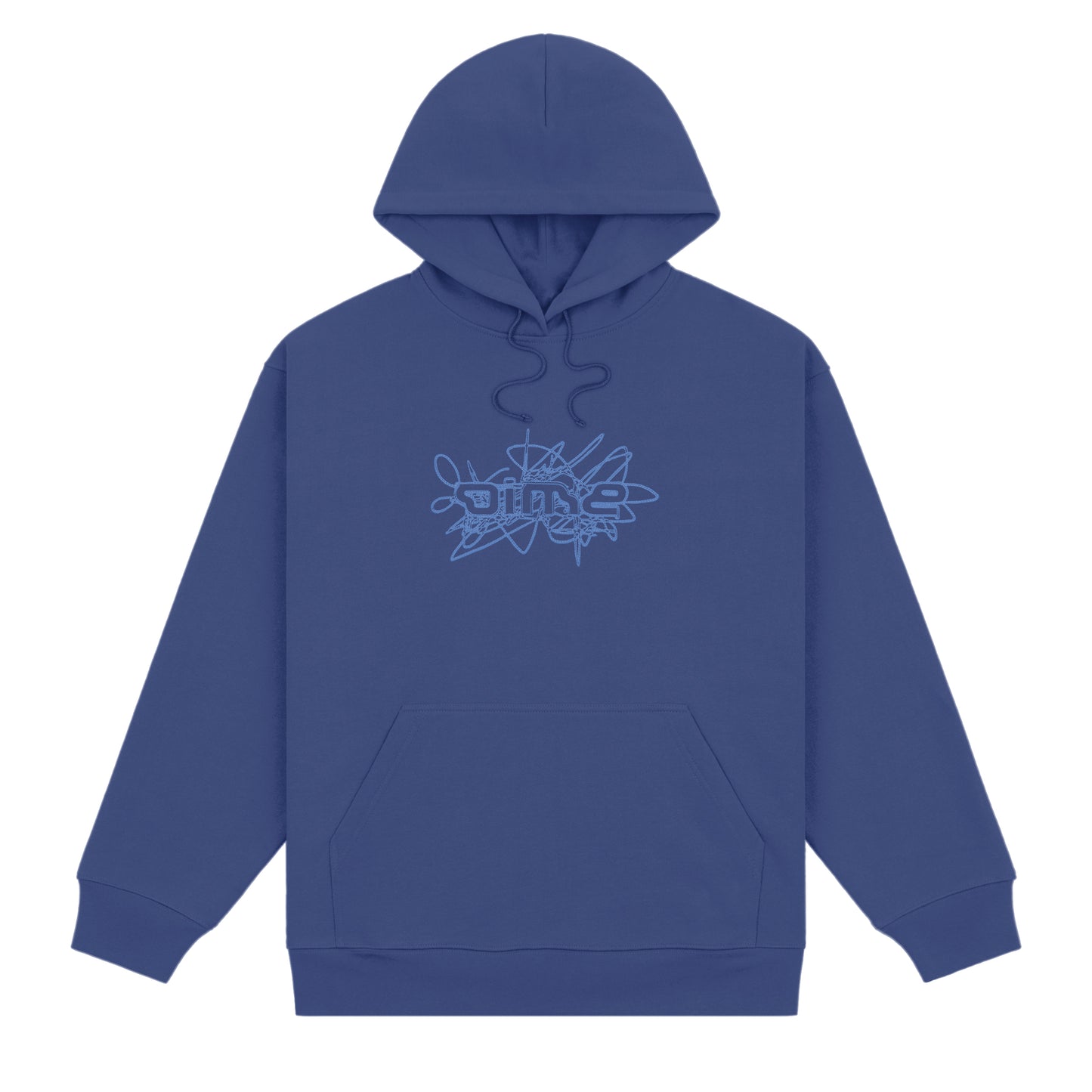 Dime Glyph Hoodie - Night Blue