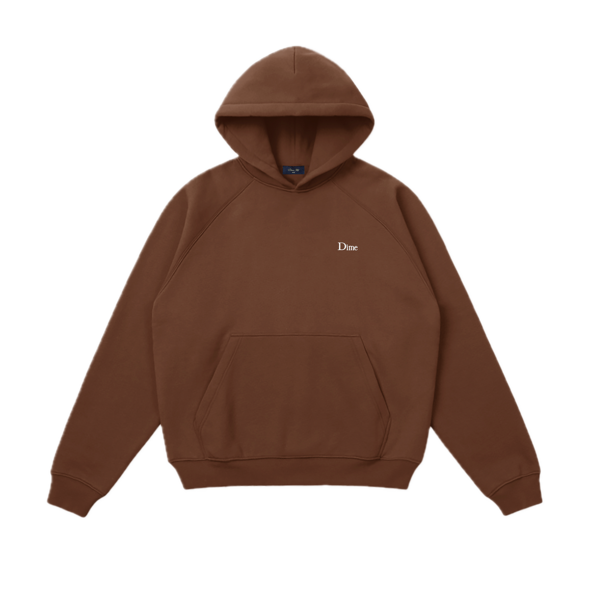 Dime Classic Logo Hoodie - Americano
