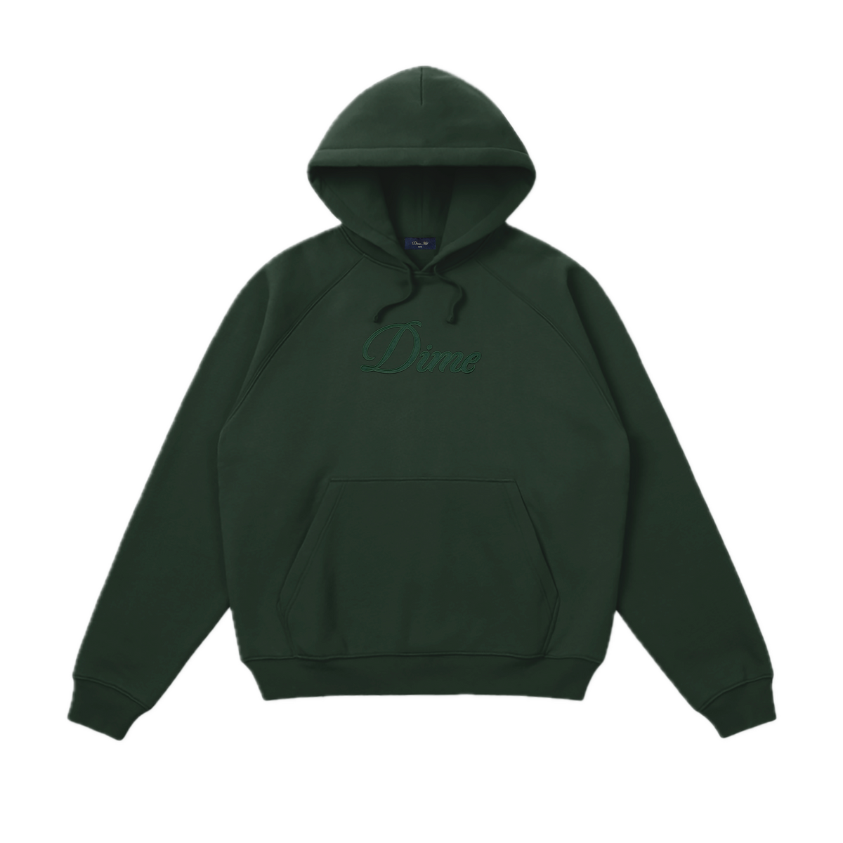 Dime Cursive Logo Hoodie - Mountain Green