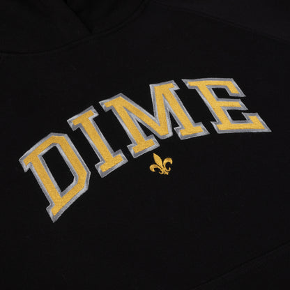 Dime Varsity Hoodie - Black