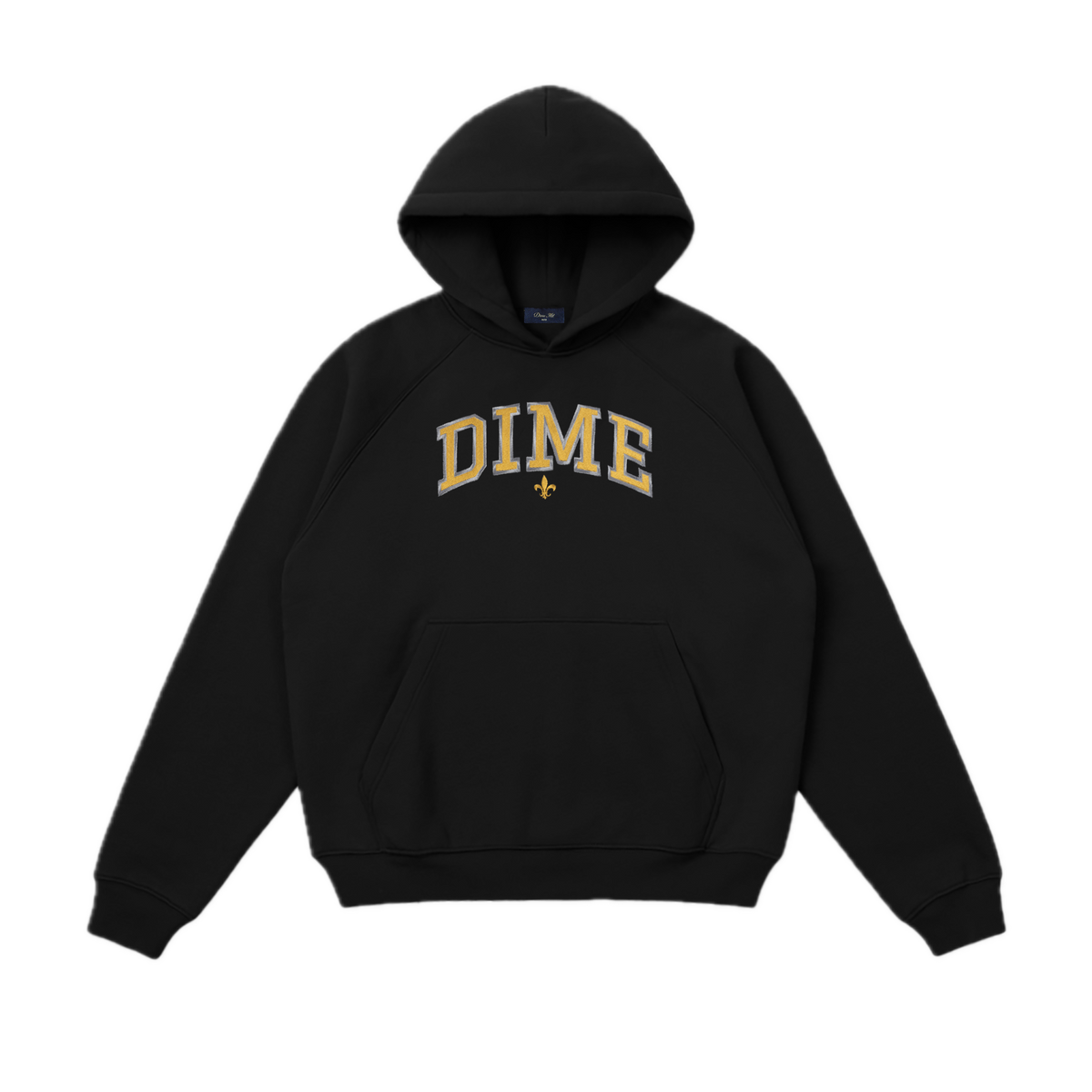 Dime Varsity Hoodie - Black
