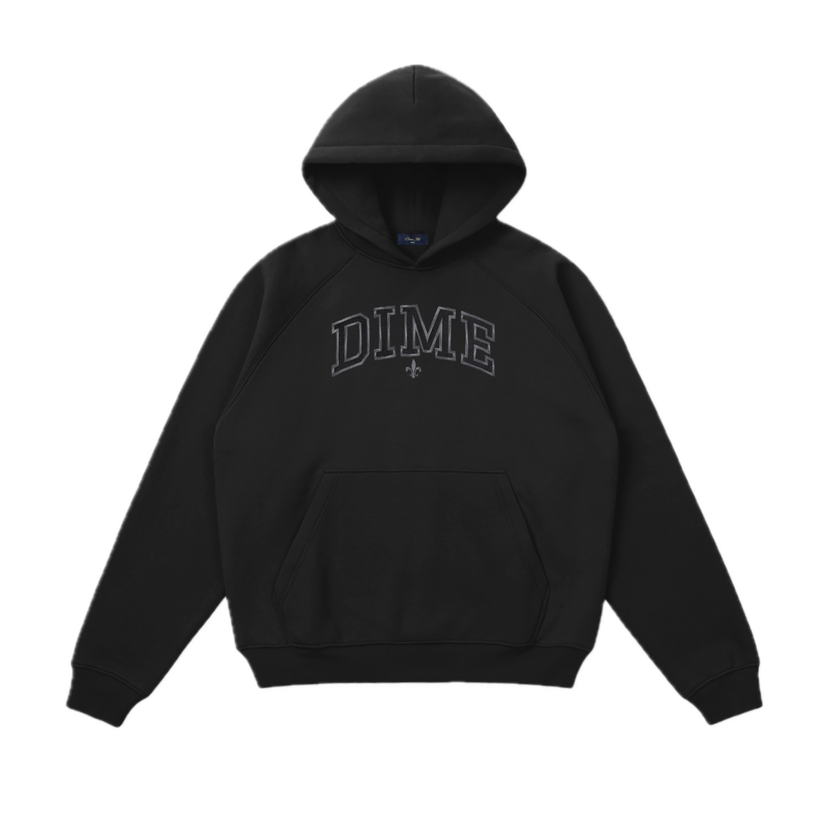 Dime Varsity Hoodie - Pirate Black