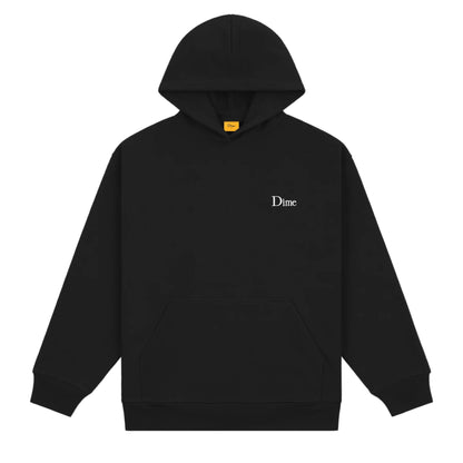 Dime Classic Small Logo Hoodie - Black