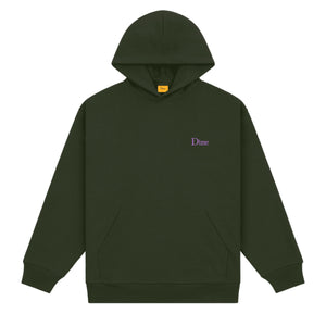 Dime Classic Small Logo Hoodie - Forest Green