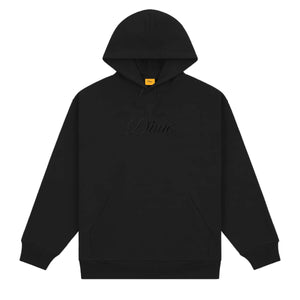 Dime Cursive Logo Hoodie - Black