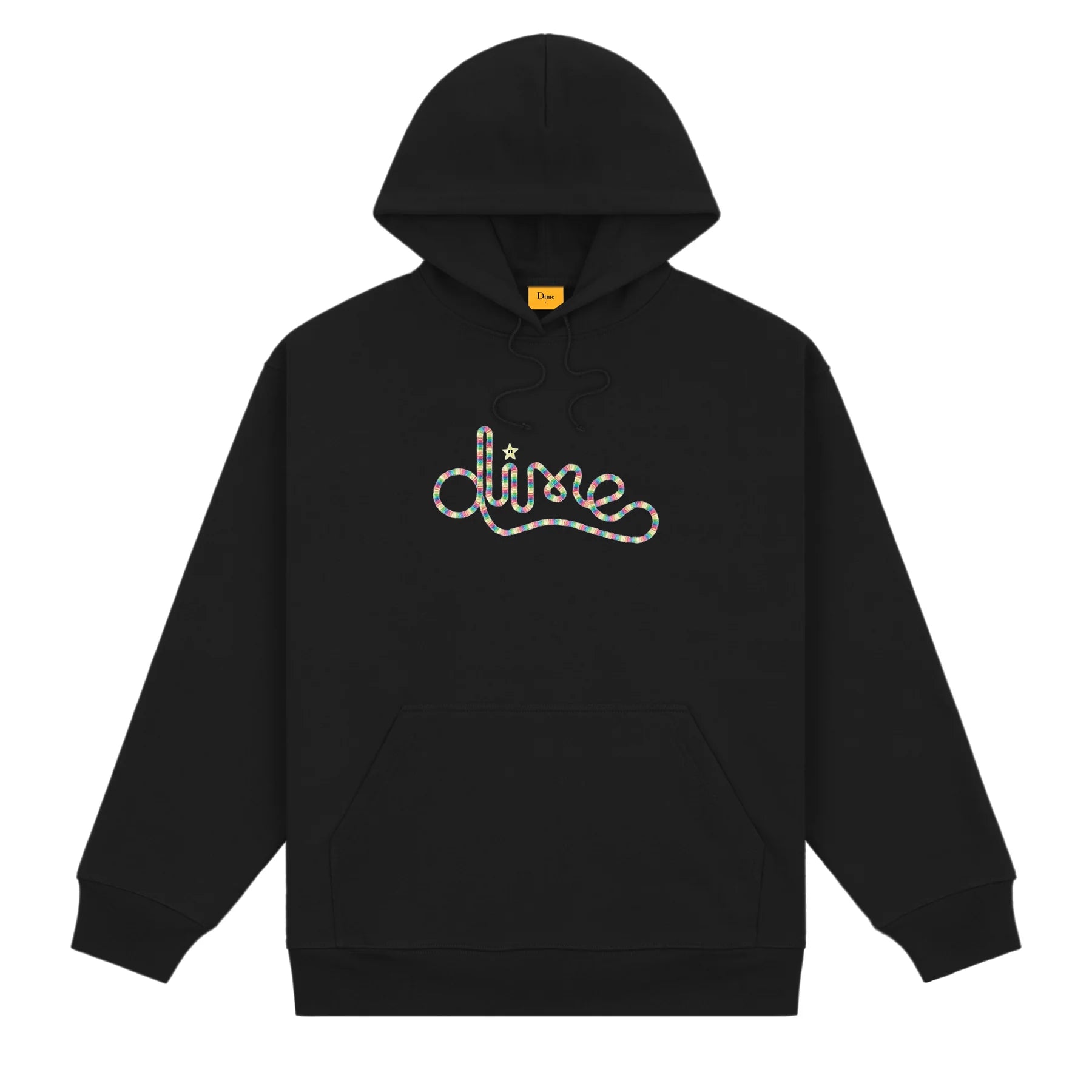 Dime top black hoodie