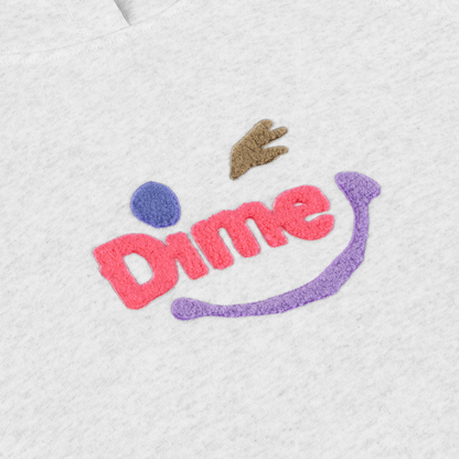 Dime Winky Hoodie - Ash