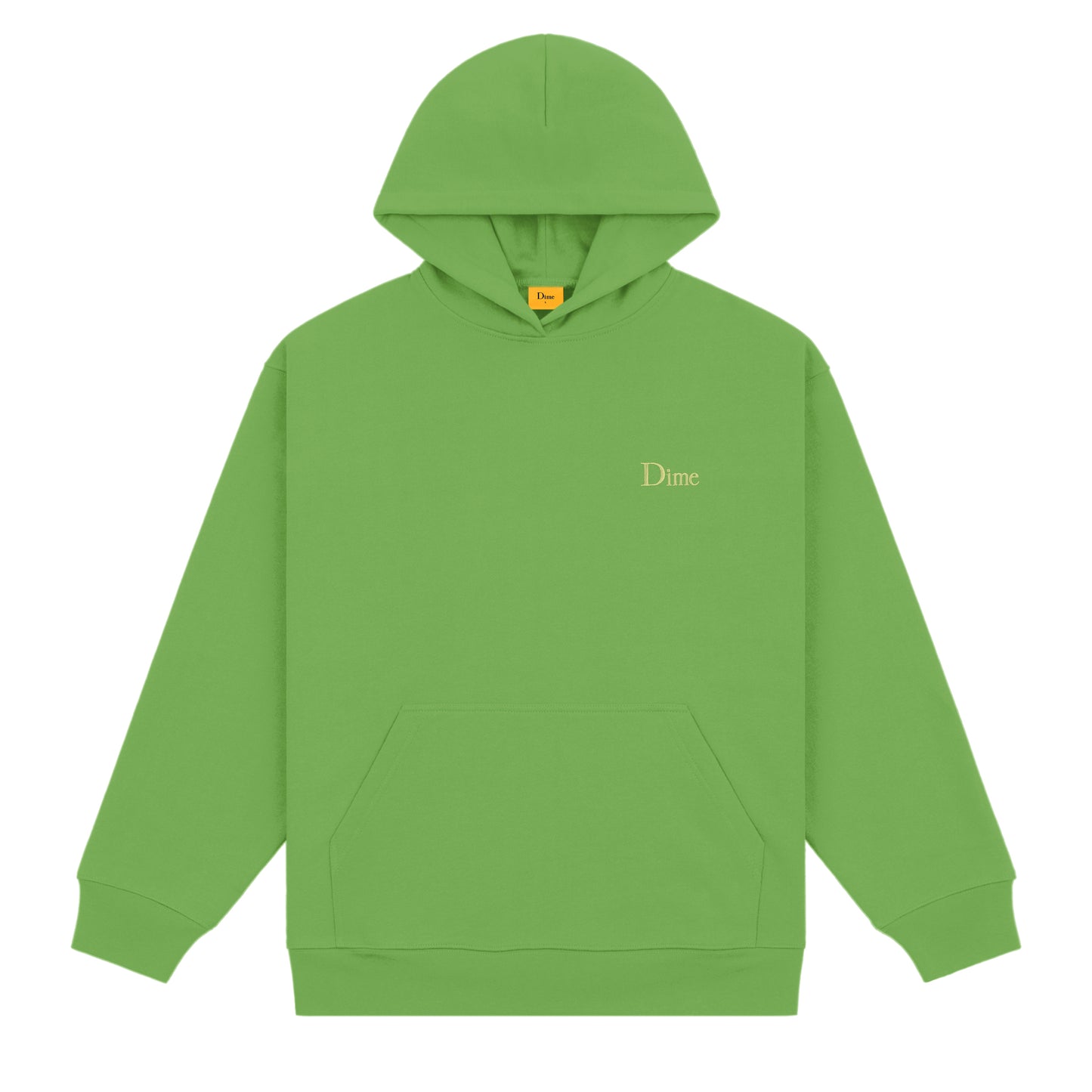 Dime Classic Small Logo Hoodie - Kelly Green