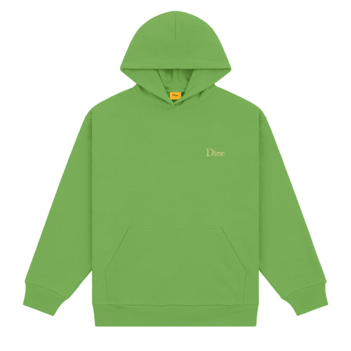 Dime Classic Small Logo Hoodie - Kelly Green