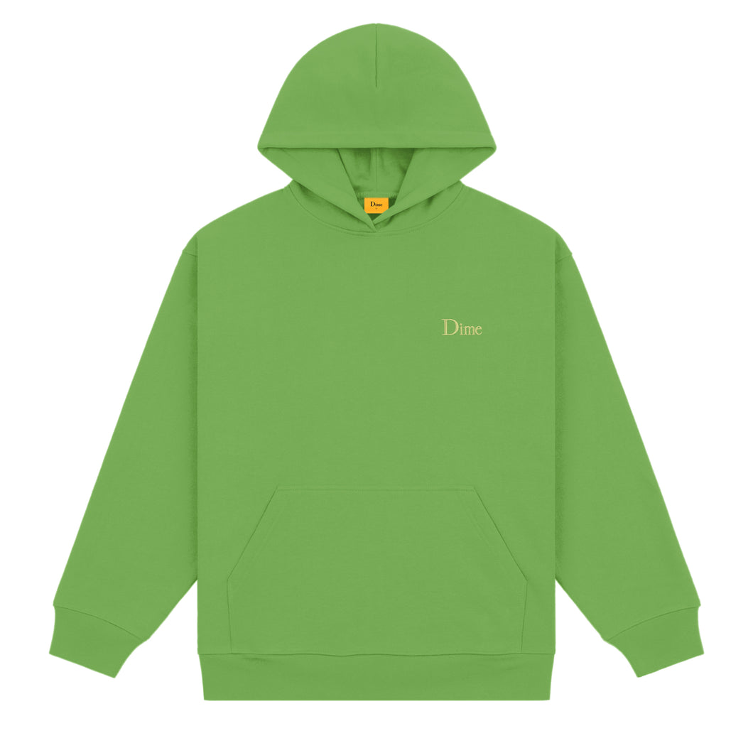 Dime Classic Small Logo Hoodie - Kelly Green