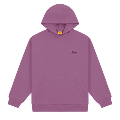 Dime Classic Small Logo Hoodie - Violet