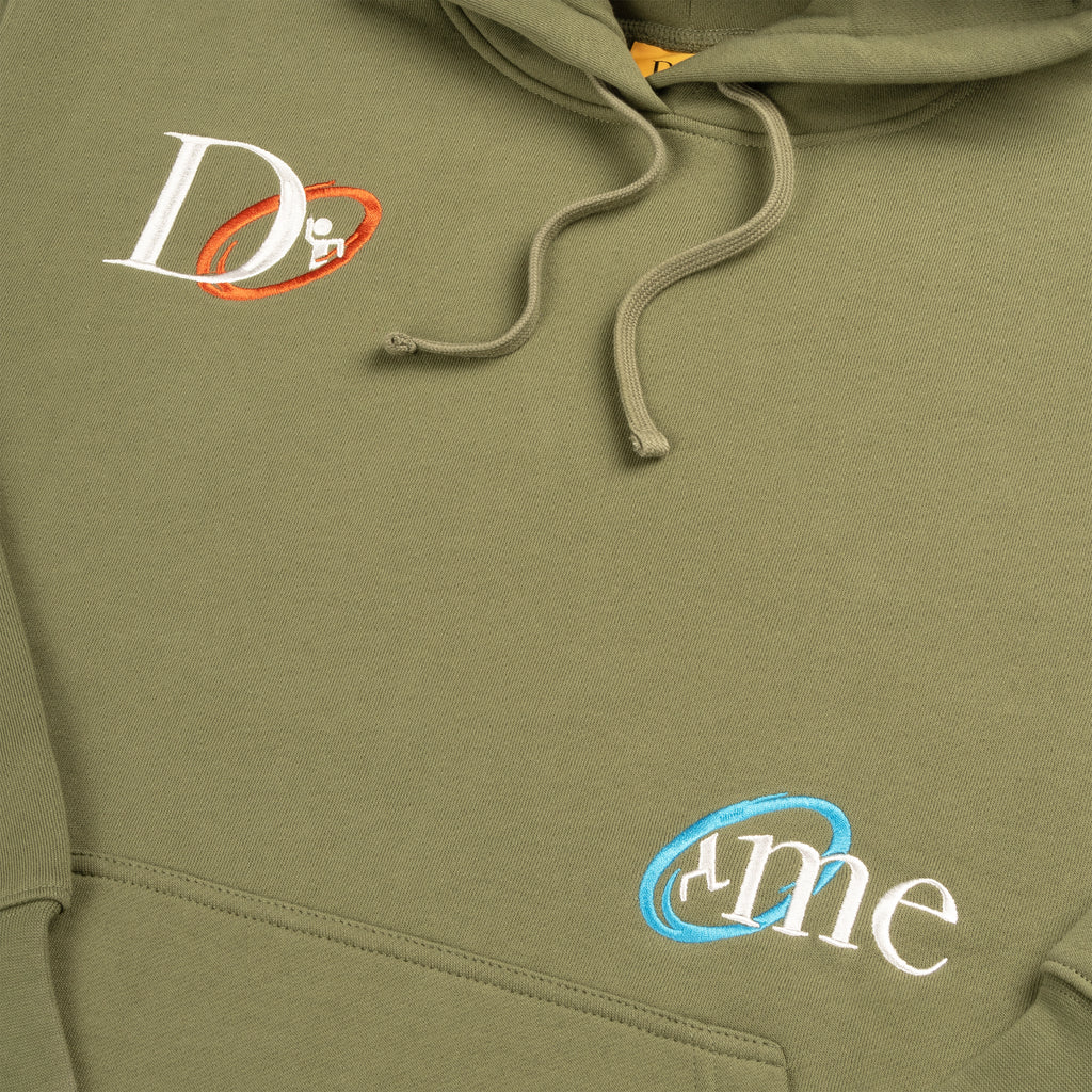 Dime Classic Portal Hoodie - Army Green