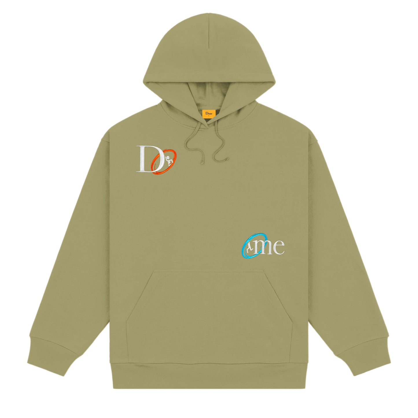 Dime Classic Portal Hoodie - Army Green