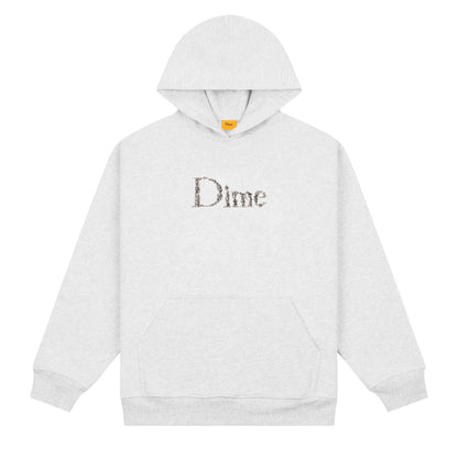 Dime Classic Skull Hoodie - Ash