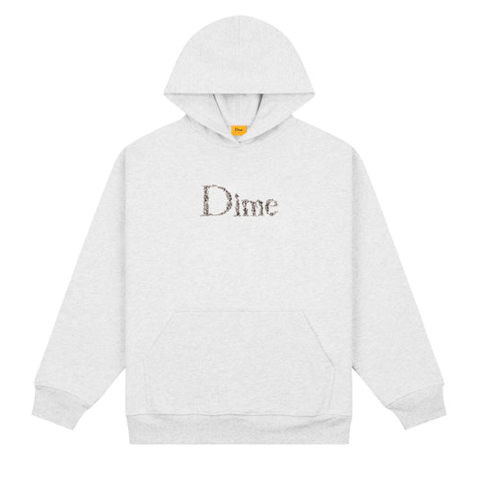 Dime Classic Skull Hoodie - Ash