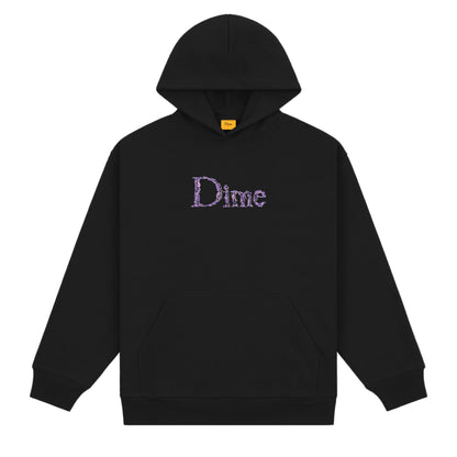 Dime Classic Skull Hoodie - Black