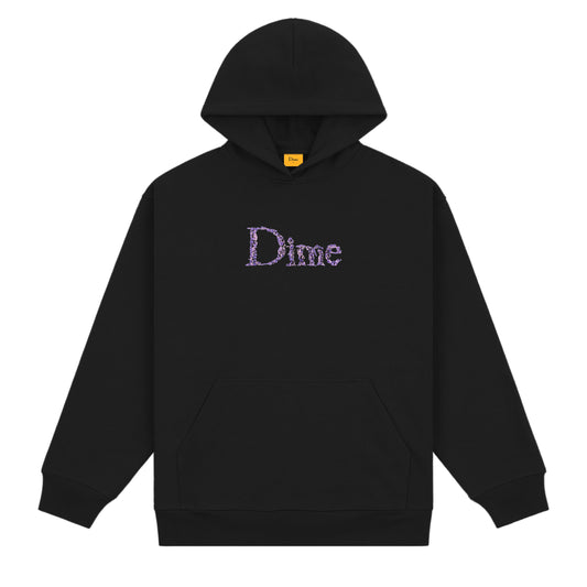 Dime Classic Skull Hoodie - Black