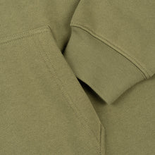 Load image into Gallery viewer, Dime Cursive Small Logo Zip Hoodie - Army Green