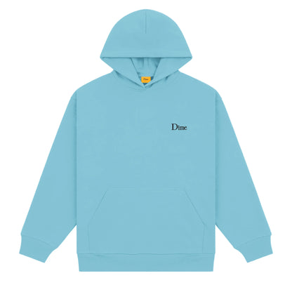 Dime Classic Small Logo Hoodie - Ocean Blue