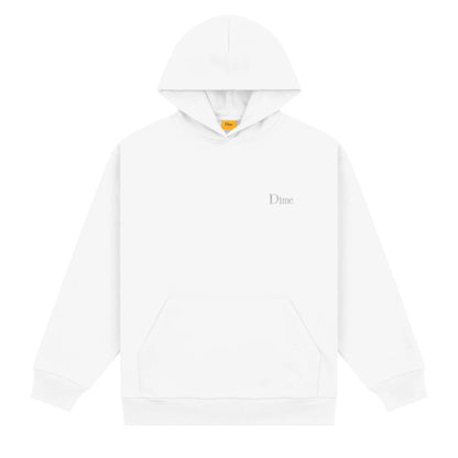 Dime Classic Small Logo Hoodie - White